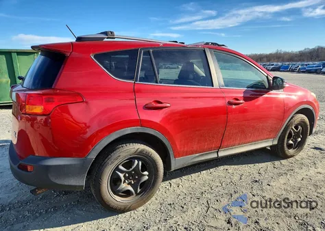 2015 Toyota Rav4 Le from USA, damaged, VIN 2T3BFREV2FW263949